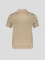 Pull Manches Courtes Col Polo Grande Taille