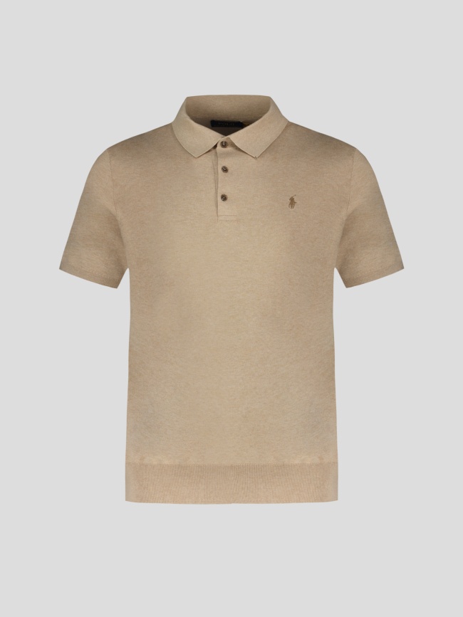 Pull Manches Courtes Col Polo Grande Taille