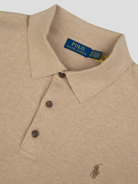 Pull Manches Courtes Col Polo Grande Taille