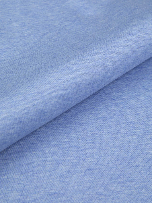 Polo Interlock Grande Taille Bleu Ciel