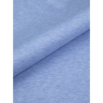 Polo Interlock Grande Taille Bleu Ciel
