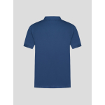Polo Piqué Uni Grande Taille Bleu Indigo