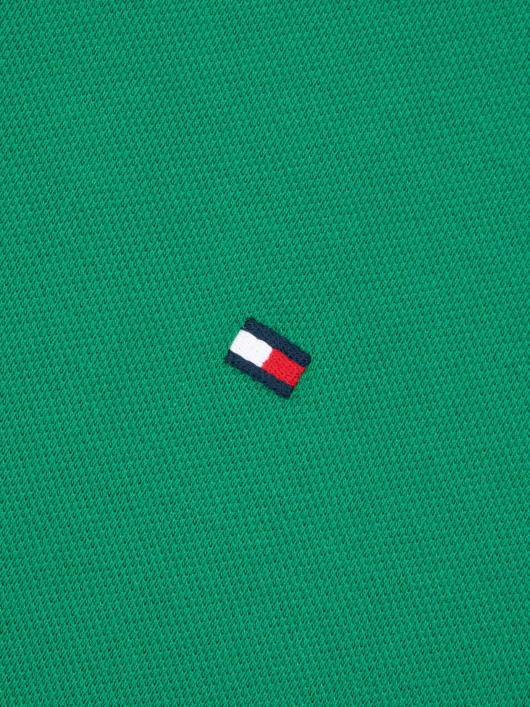 Polo Piqué Uni Grande Taille Vert