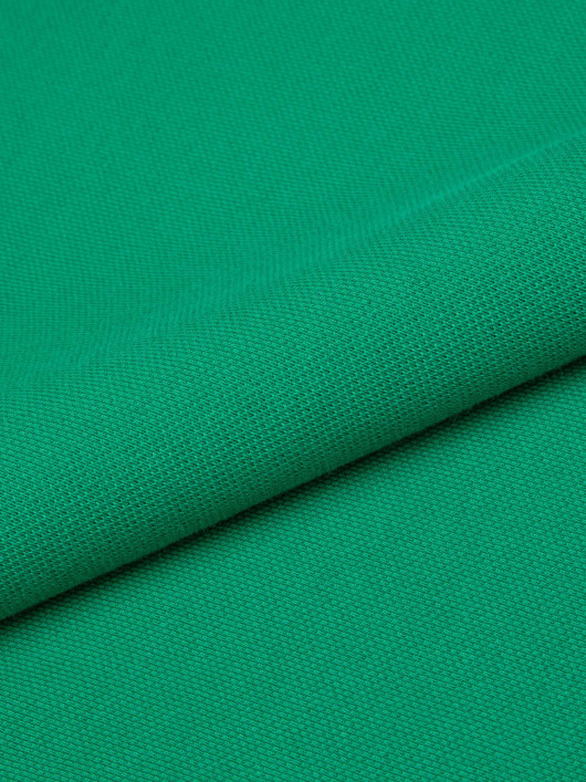 Polo Piqué Uni Grande Taille Vert