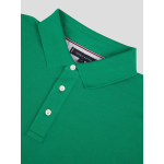 Polo Piqué Uni Grande Taille Vert