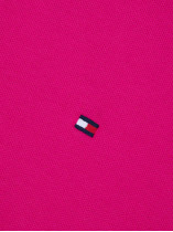 Polo Piqué Uni Grande Taille Magenta