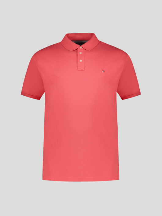 Polo Piqué Uni Grande Taille Orange