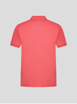 Polo Piqué Uni Grande Taille Orange