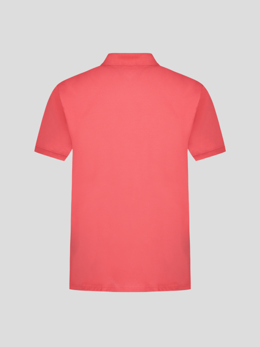 Polo Piqué Uni Grande Taille Orange