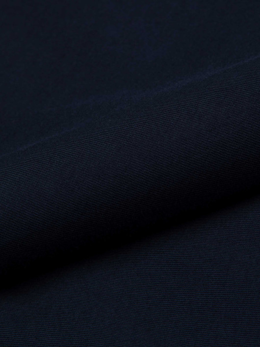 Tee-Shirt avec Bandes Sur Le Coté Grande Taille Marine