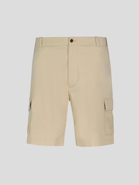 Bermuda Cargo Grande Taille Beige