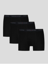 Boîte 3 Boxers Grande Taille Noirs