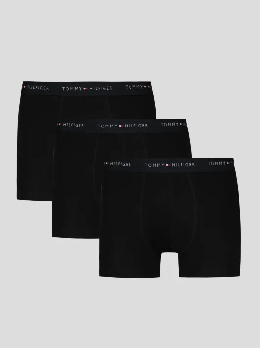 Boîte 3 Boxers Grande Taille Noirs