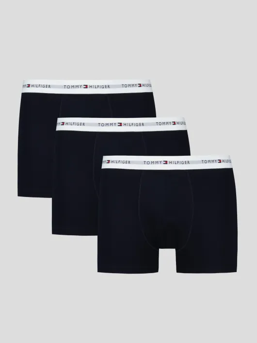 Boîte 3 Boxers Grande Taille Marine