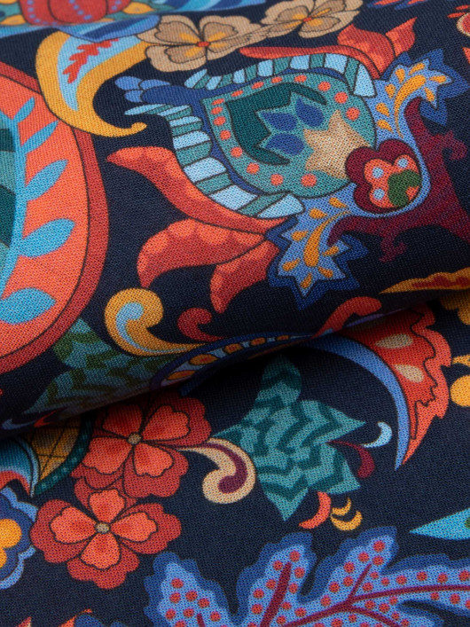 Caleçon Motifs Végétaux Grande Taille Multicolore