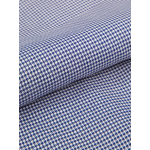Pyjacourt Motifs Pieds de Poule Grande Taille Bleu et Blanc