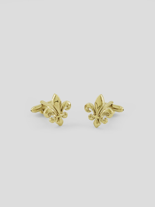 Boutons de Manchette Fleur De Lys