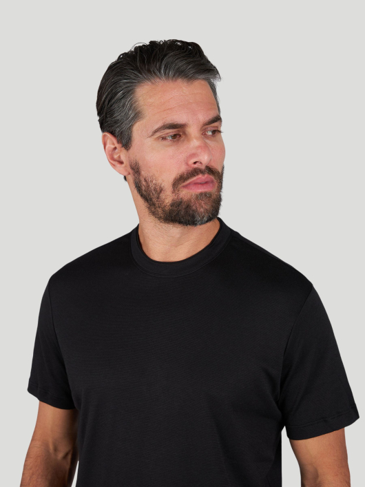 Tee-Shirt Jersey Grande Taille Noir