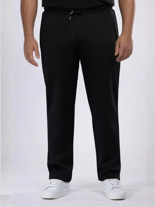 Bas de Jogging Technique Grande Taille Noir