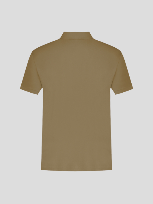 Polo Piqué Grande Taille Beige
