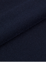 Pull Manches Courtes Col Polo Grande Taille Marine