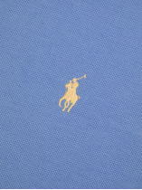 Polo Piqué Grande Taille Bleu