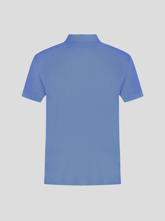 Polo Piqué Grande Taille Bleu