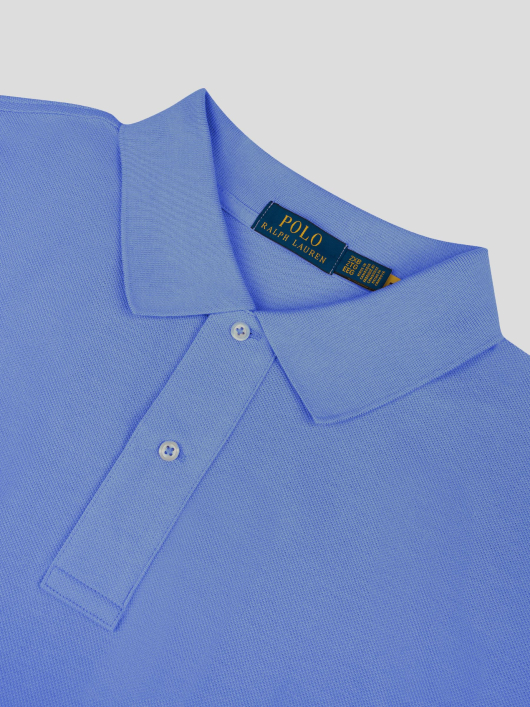 Polo Piqué Grande Taille Bleu