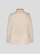 Parka Multipoches Grande Taille Beige