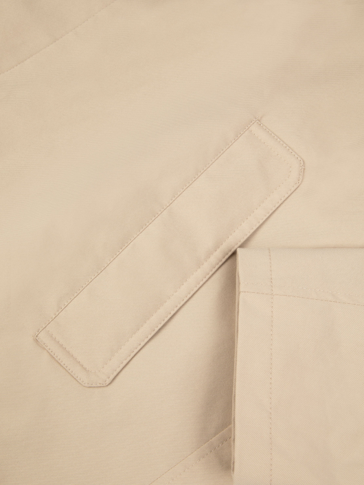 Imperméable Doublée Grande Taille Beige