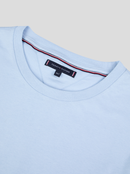 Tee-Shirt Uni Grande Taille Bleu Ciel