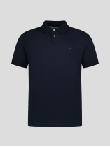 Polo Piqué Grande Taille Bleu Marine