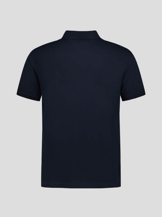 Polo Piqué Grande Taille Bleu Marine