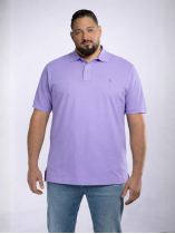 Polo Piqué Uni Grande Taille Parme