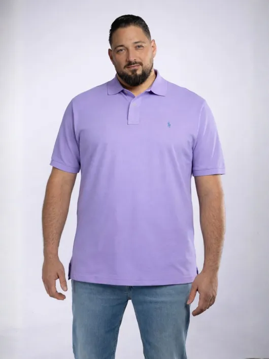 Polo Piqué Uni Grande Taille Parme