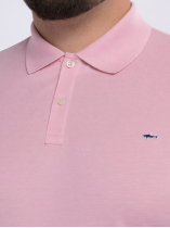Polo Coton Piqué Grande Taille Rose