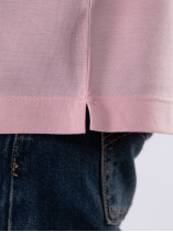 Polo Coton Piqué Grande Taille Rose