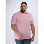 Polo Coton Piqué Grande Taille Rose