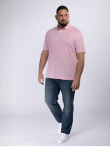 Polo Coton Piqué Grande Taille Rose