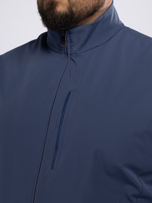 Blouson sans Manches Dynamic Stretch Grande Taille Bleu