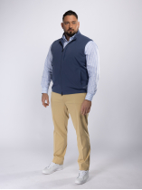 Blouson sans Manches Dynamic Stretch Grande Taille Bleu