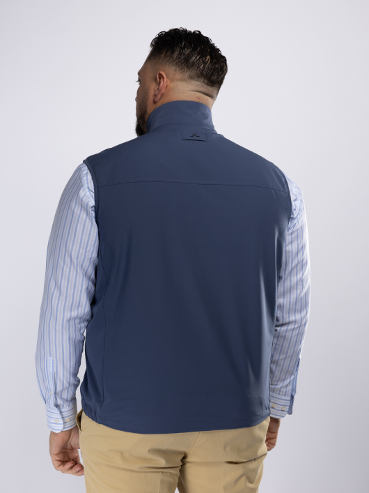 Blouson sans Manches Dynamic Stretch Grande Taille Bleu