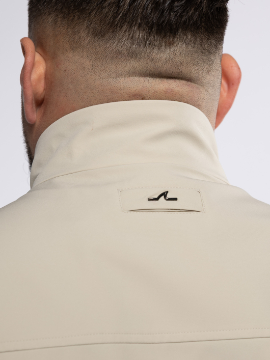 Blouson sans Manches Dynamic Stretch Grande Taille Beige