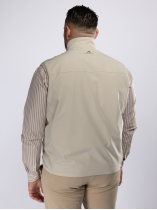 Blouson sans Manches Dynamic Stretch Grande Taille Beige