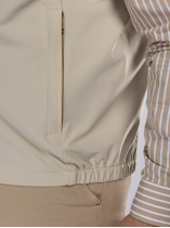 Blouson sans Manches Dynamic Stretch Grande Taille Beige