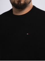 Pull Maille Structurée Grande Taille Noir