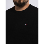 Pull Maille Structurée Grande Taille Noir