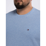 Pull Maille Structurée Grande Taille Bleu Ciel