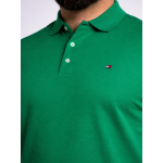 Polo Piqué Uni Grande Taille Vert