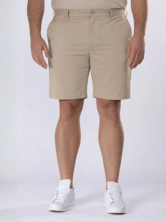 Bermuda Droit Grande Taille Beige
